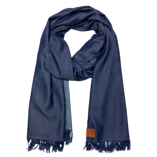 denim scarf
