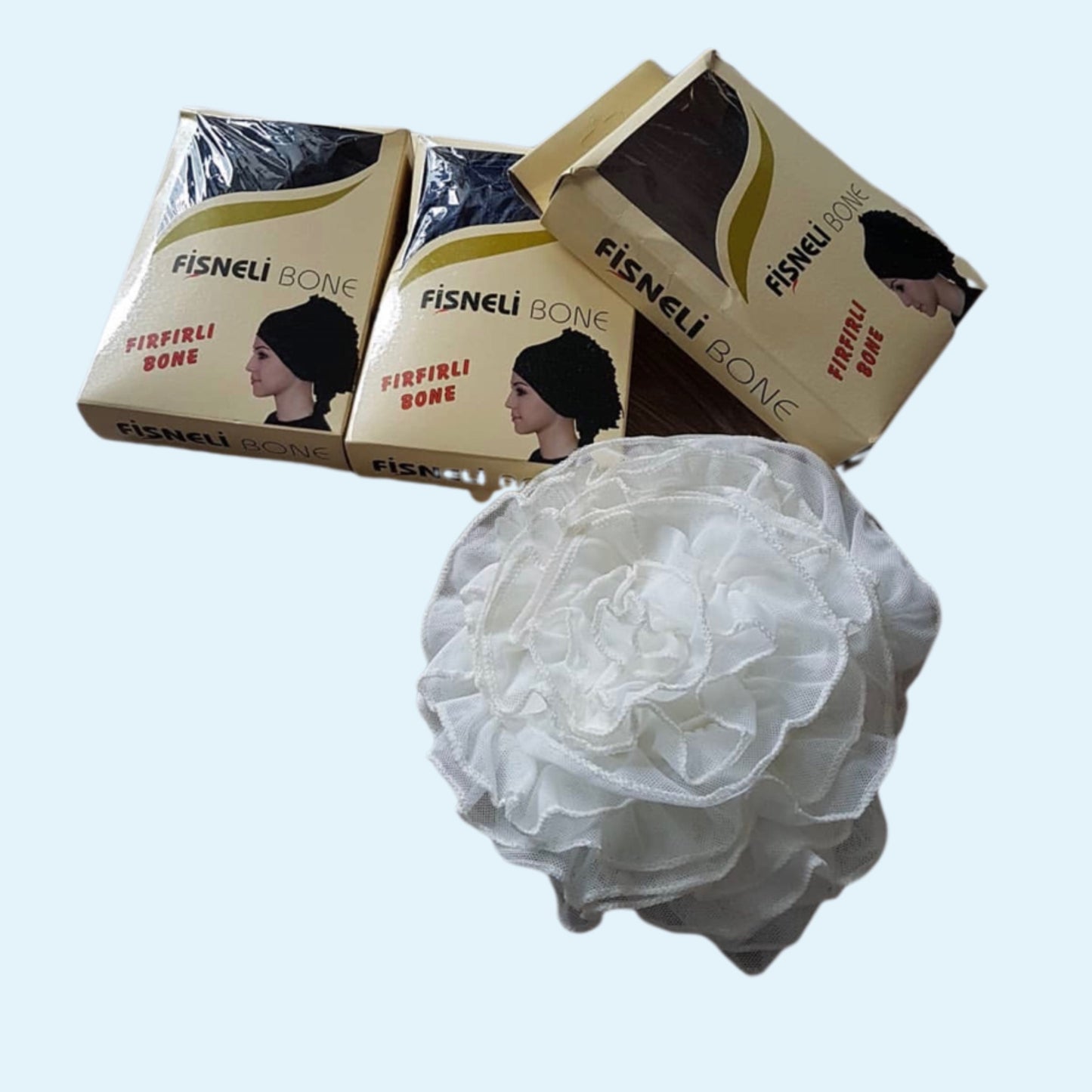 Rüschen Bonnet